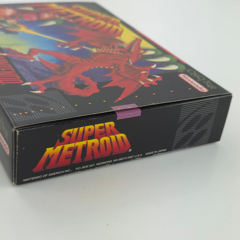 Super Nintendo Spiel : Super Metroid - NTSC-U/C USA Version OVP SNES CIB Samus