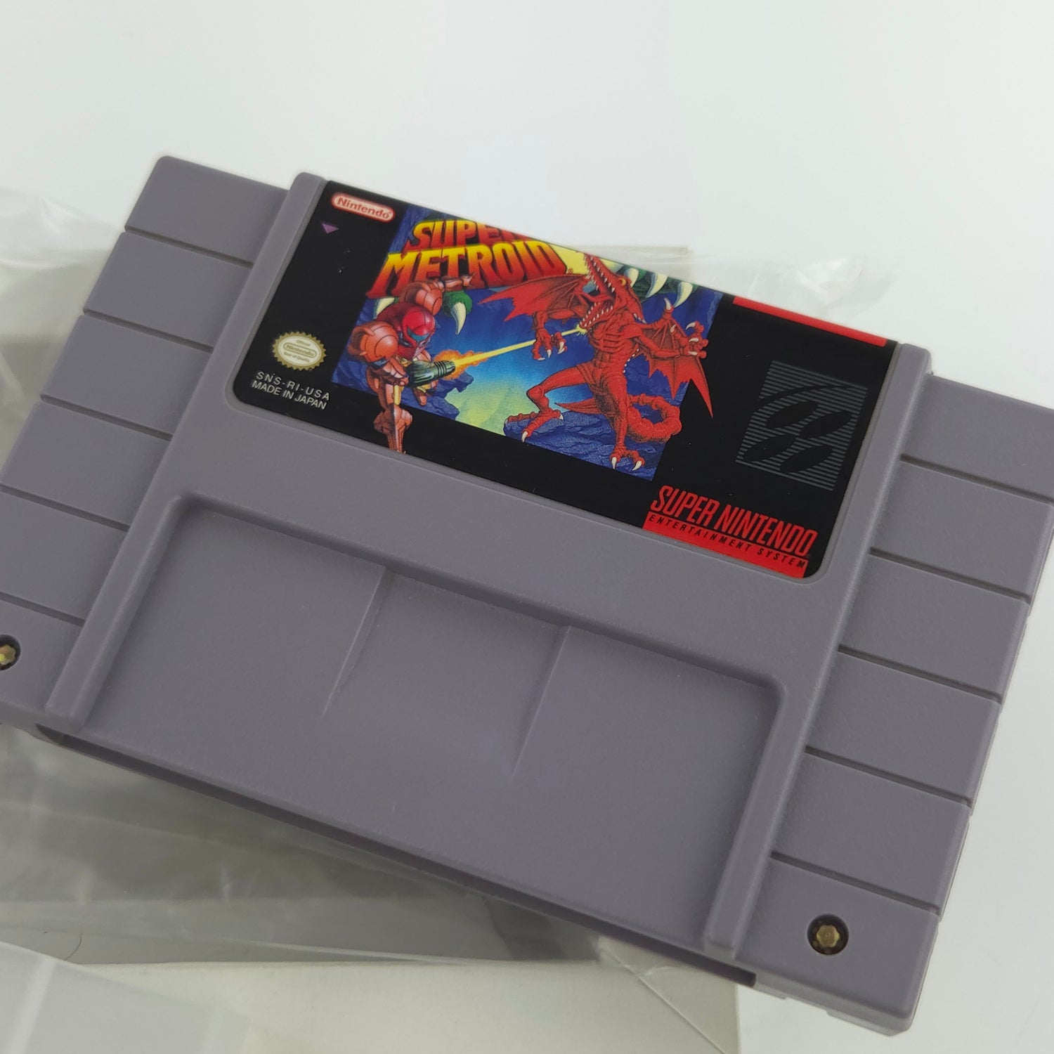 Super Nintendo Spiel : Super Metroid - NTSC-U/C USA Version OVP SNES CIB Samus