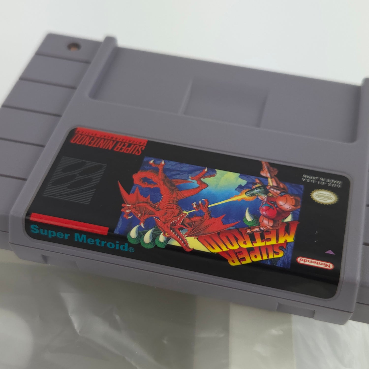 Super Nintendo Spiel : Super Metroid - NTSC-U/C USA Version OVP SNES CIB Samus
