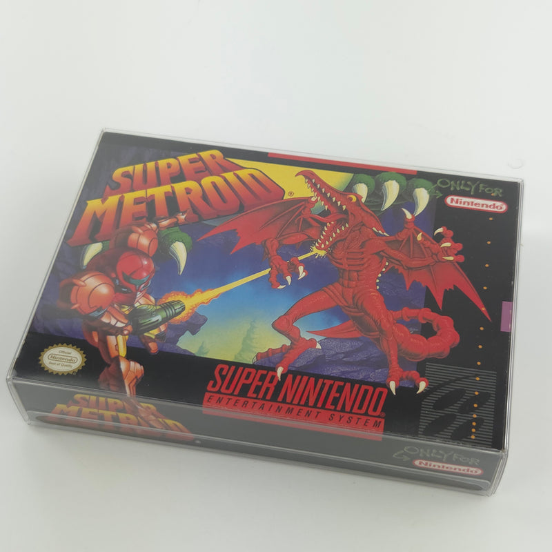 Super Nintendo Spiel : Super Metroid - NTSC-U/C USA Version OVP SNES CIB Samus