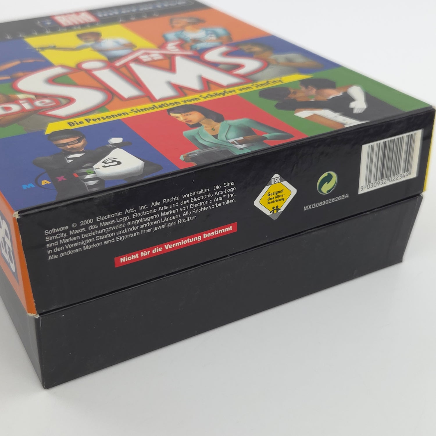 PC Spiel : Die Sims die Personen Simulation - Eurobox Big Box OVP Windows 95
