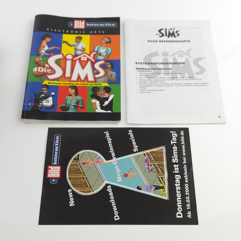 PC Spiel : Die Sims die Personen Simulation - Eurobox Big Box OVP Windows 95