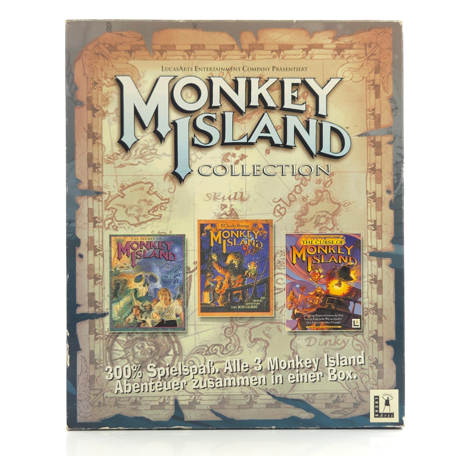 PC Spiel : Monkey Island Collection - Eurobox Big Box OVP Windows 95