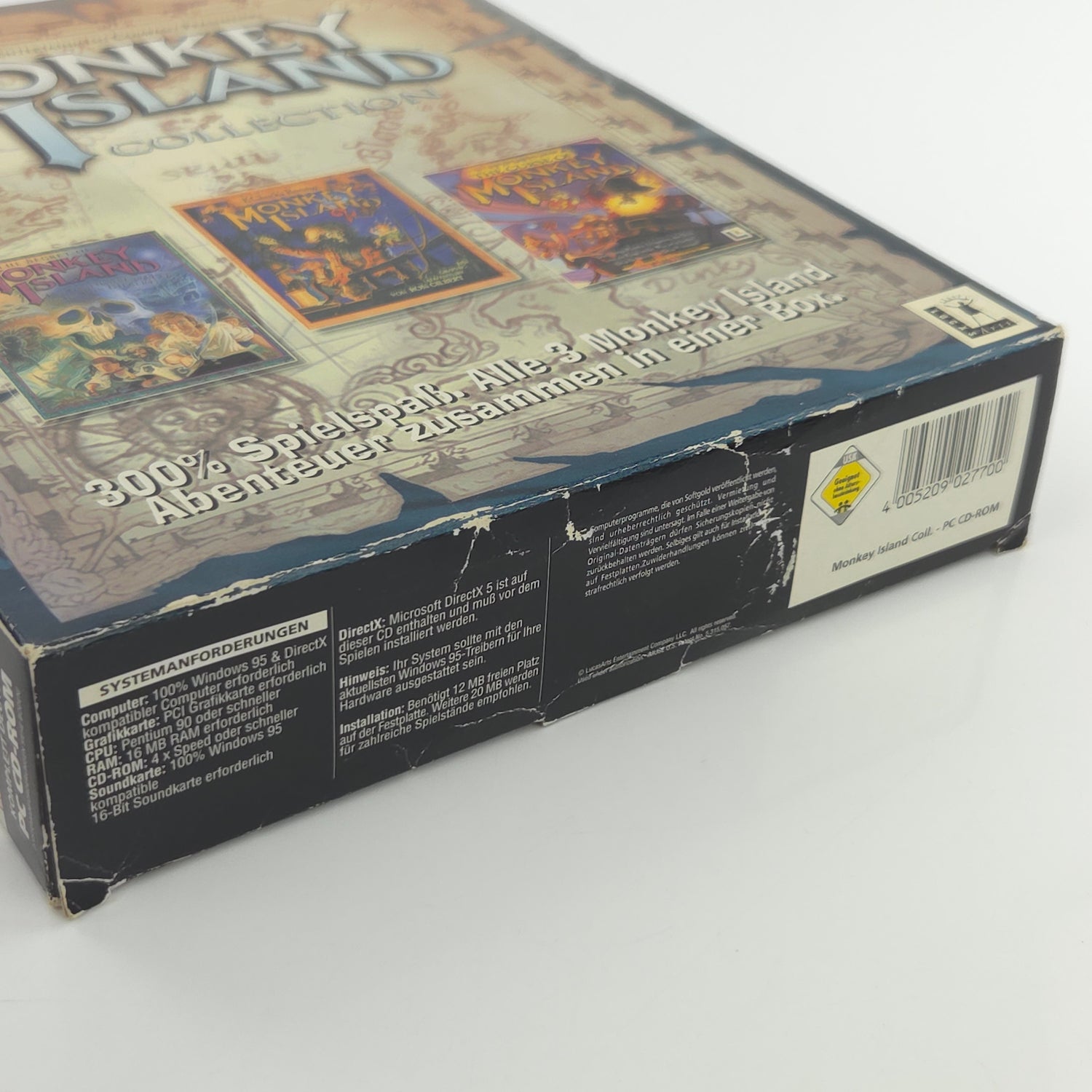 PC Spiel : Monkey Island Collection - Eurobox Big Box OVP Windows 95