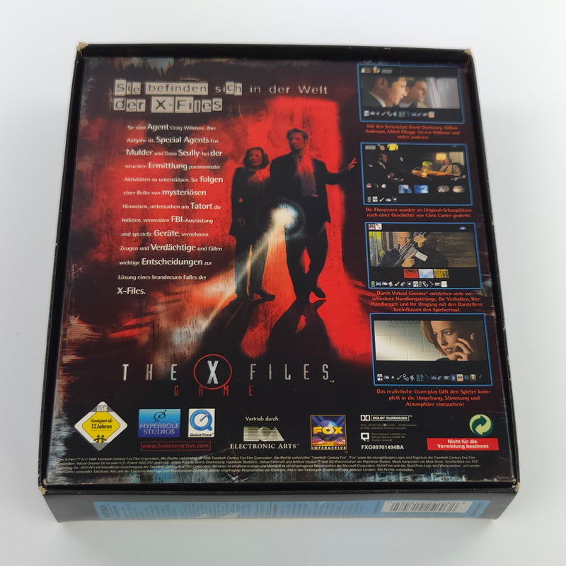 PC Spiel : The X Files - Eurobox Big Box OVP Windows 95