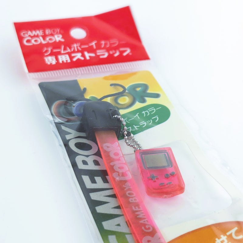 Nintendo Game Boy Color Zubehör : Handschlaufe / Wrist Strap in Rosa - NEU JAPAN