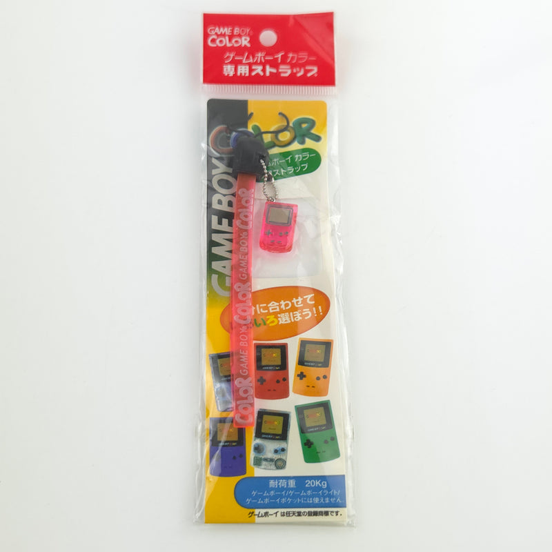 Nintendo Game Boy Color Zubehör : Handschlaufe / Wrist Strap in Rosa - NEU JAPAN
