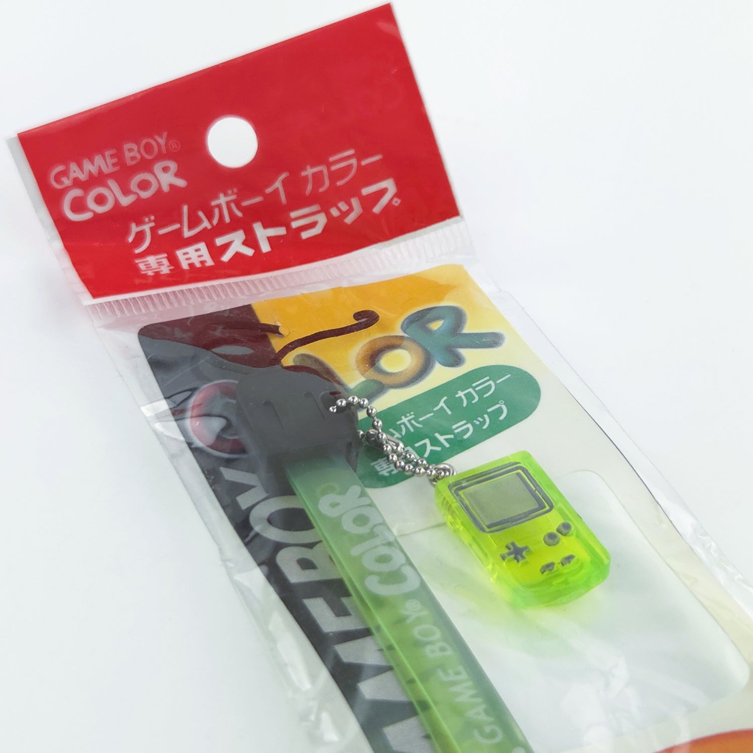Nintendo Game Boy Color Zubehör : Handschlaufe / Wrist Strap in Grün - NEU JAPAN