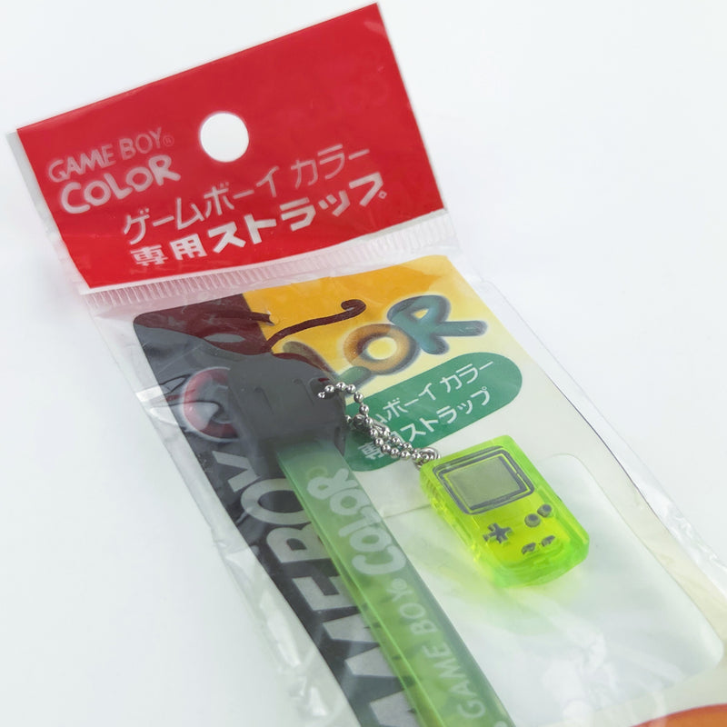 Nintendo Game Boy Color Zubehör : Handschlaufe / Wrist Strap in Grün - NEU JAPAN