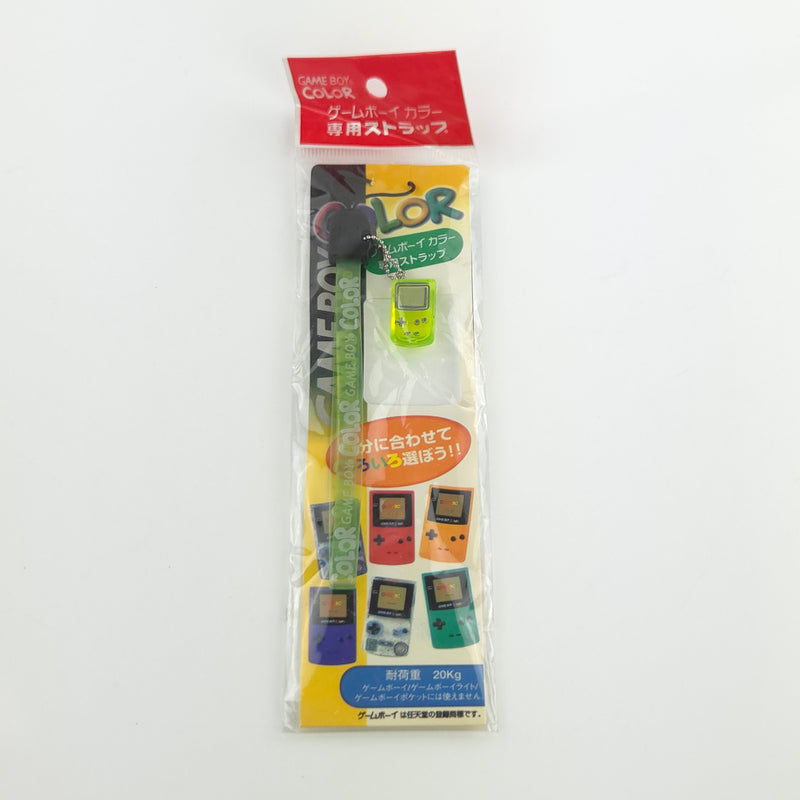 Nintendo Game Boy Color Zubehör : Handschlaufe / Wrist Strap in Grün - NEU JAPAN
