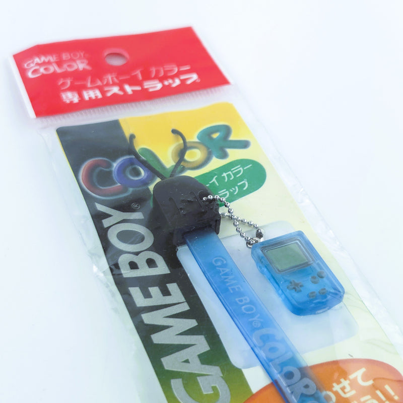 Nintendo Game Boy Color Zubehör : Handschlaufe / Wrist Strap in Blau - NEU JAPAN