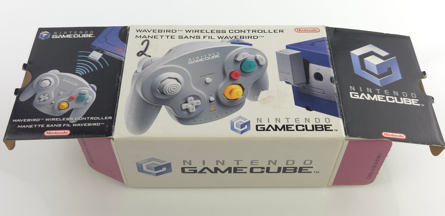 Nintendo Gamecube Zubehör : Wavebird Controller Funk Gamepad / Wireless OVP