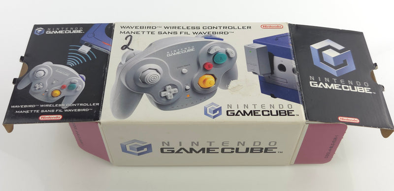 Nintendo Gamecube Zubehör : Wavebird Controller Funk Gamepad / Wireless OVP