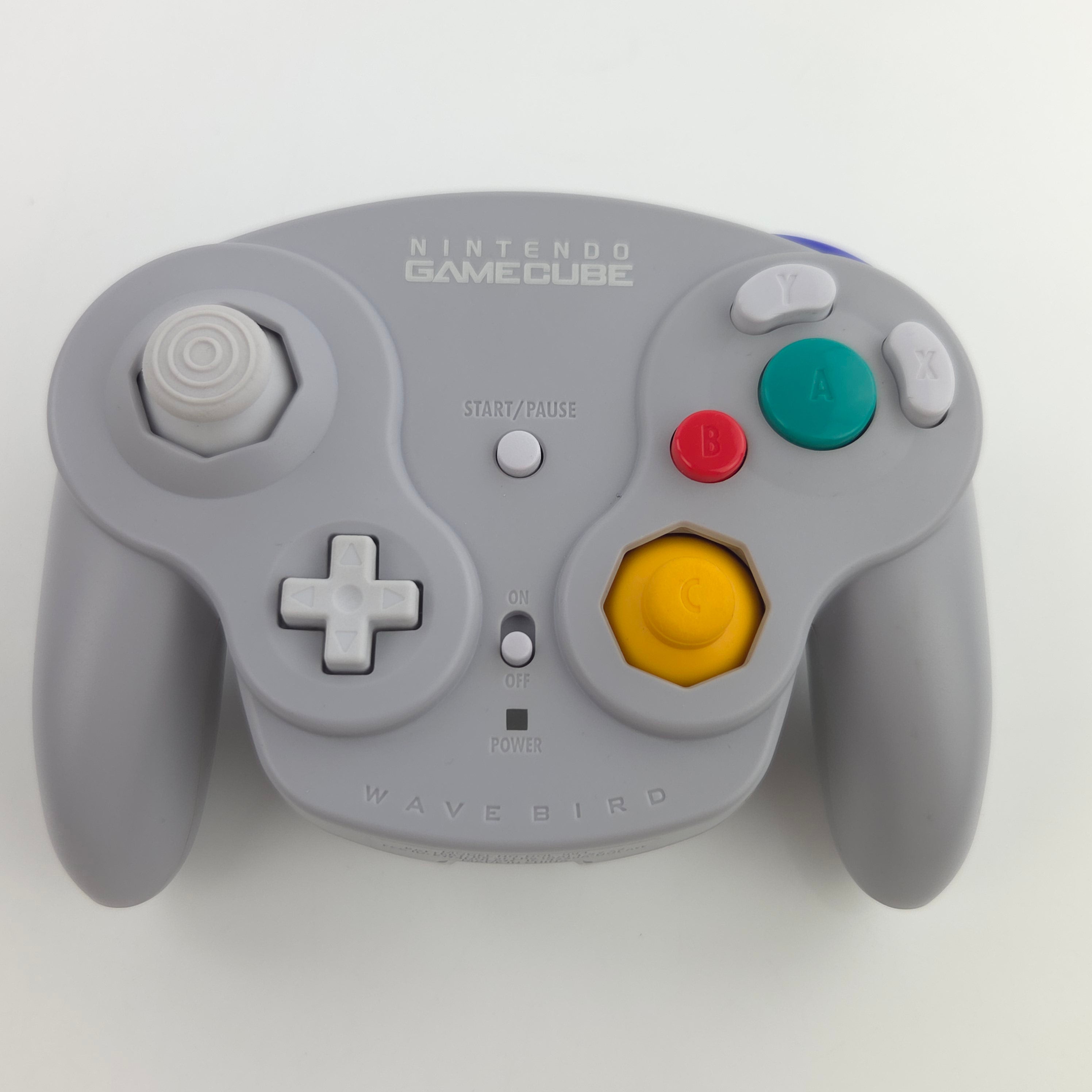 Nintendo Gamecube Zubehör : Wavebird Controller Funk Gamepad / Wireless OVP [2]