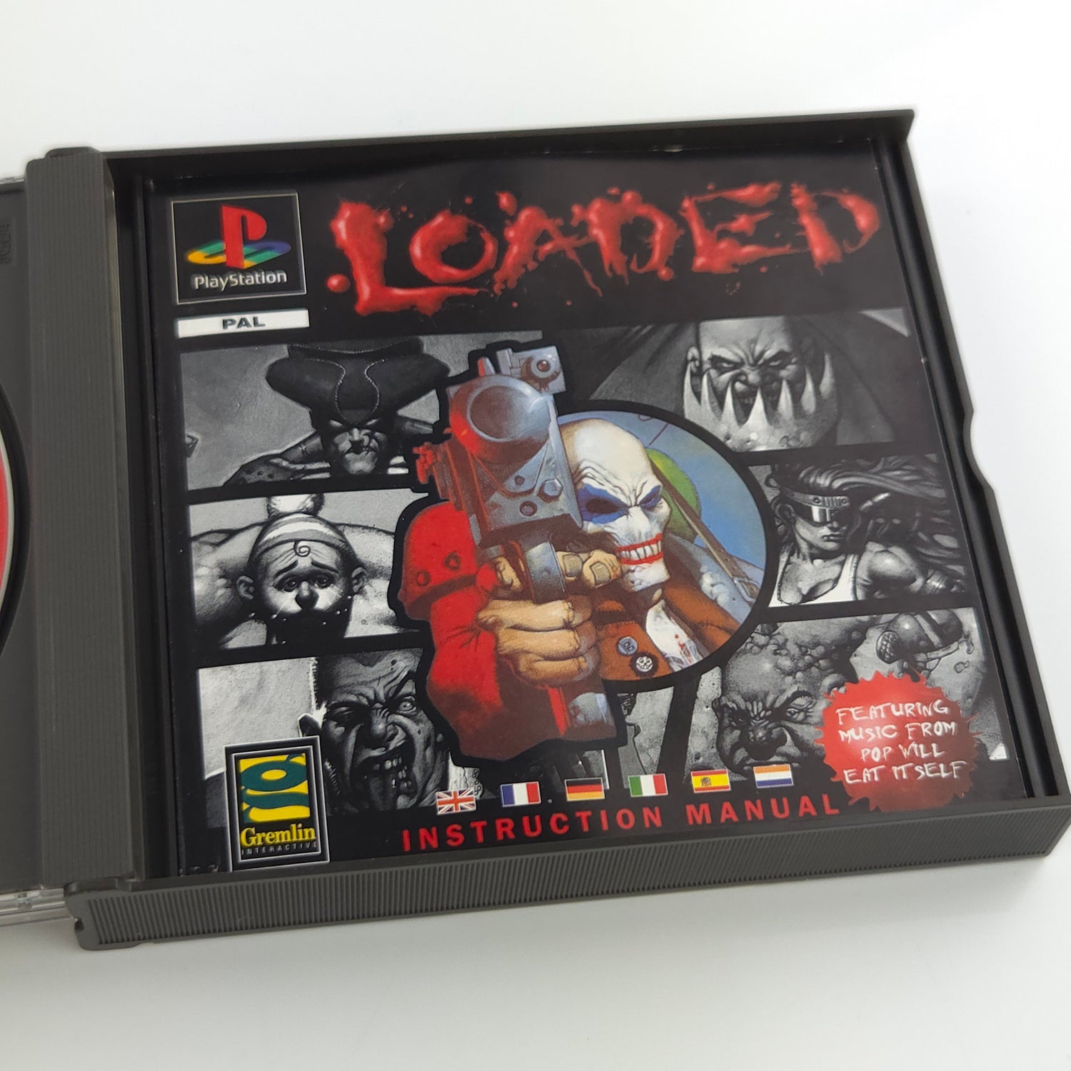 Sony Playstation 1 Spiel : Loaded - PS1 Disk CD Anleitung OVP / PSone PAL
