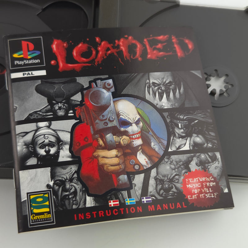 Sony Playstation 1 Spiel : Loaded - PS1 Disk CD Anleitung OVP / PSone PAL