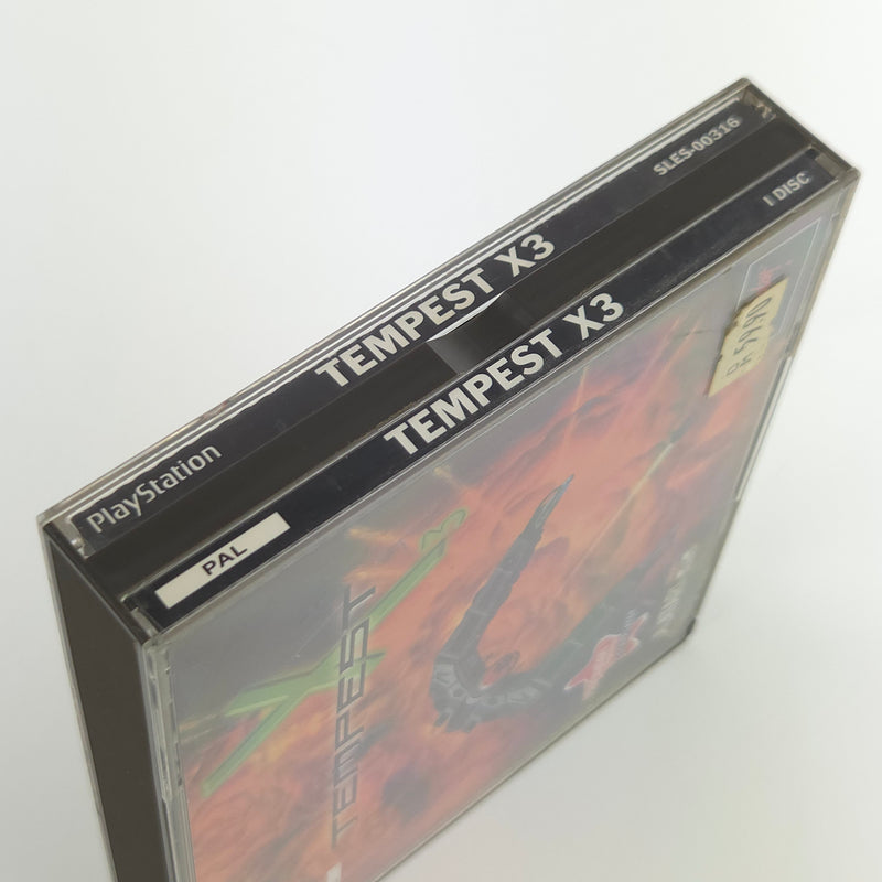 Sony Playstation 1 Spiel : Tempest X3 - PS1 Disk CD Anleitung OVP / PSone PAL