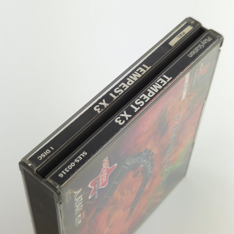 Sony Playstation 1 Spiel : Tempest X3 - PS1 Disk CD Anleitung OVP / PSone PAL