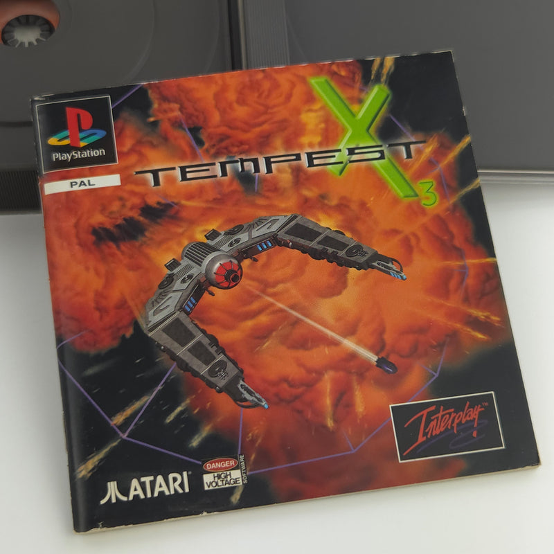 Sony Playstation 1 Spiel : Tempest X3 - PS1 Disk CD Anleitung OVP / PSone PAL