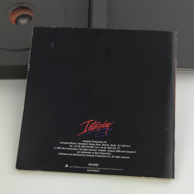 Sony Playstation 1 Spiel : Tempest X3 - PS1 Disk CD Anleitung OVP / PSone PAL