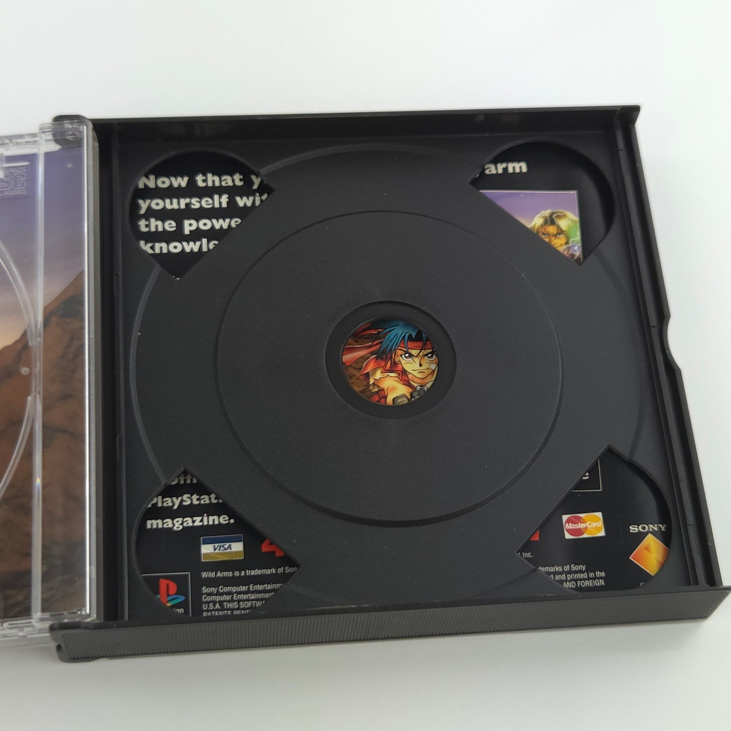 Sony Playstation 1 Spiel : Wild Arms - PS1 Disk CD Anleitung OVP / PSone USA
