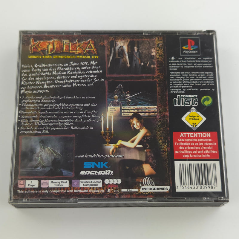 Sony Playstation 1 Spiel : Koudelka - PS1 Disk CD Anleitung OVP | PSone PAL Game