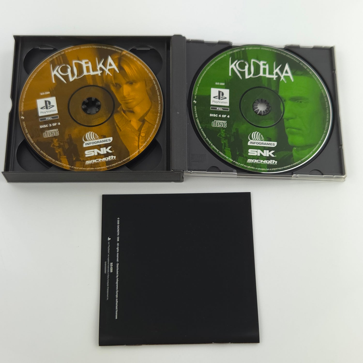 Sony Playstation 1 Spiel : Koudelka - PS1 Disk CD Anleitung OVP | PSone PAL Game