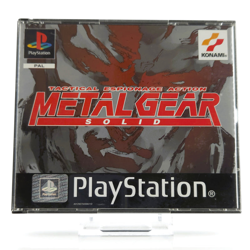 Sony Playstation 1 Spiel : Metal Gear Solid - unvollständig ohne CD1 / PS1 PAL