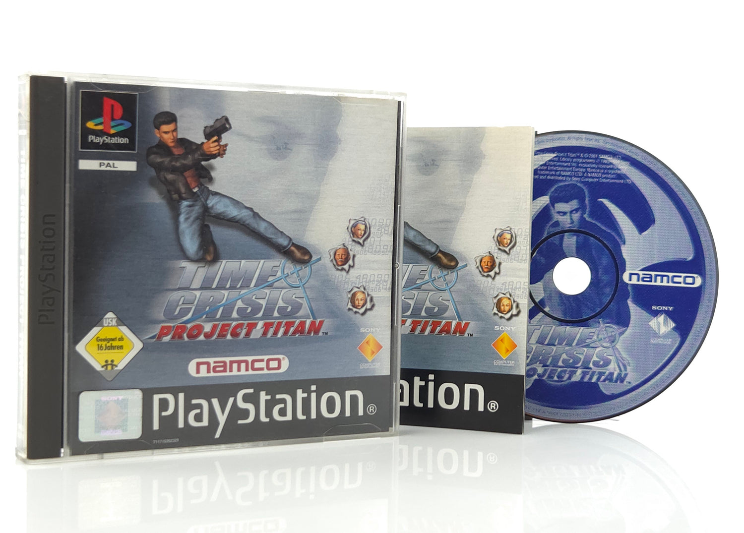 Sony Playstation 1 Spiel : Time Crisis Project Titan - CD Anleitung OVP PAL PS1