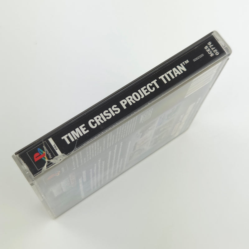 Sony Playstation 1 Spiel : Time Crisis Project Titan - CD Anleitung OVP PAL PS1