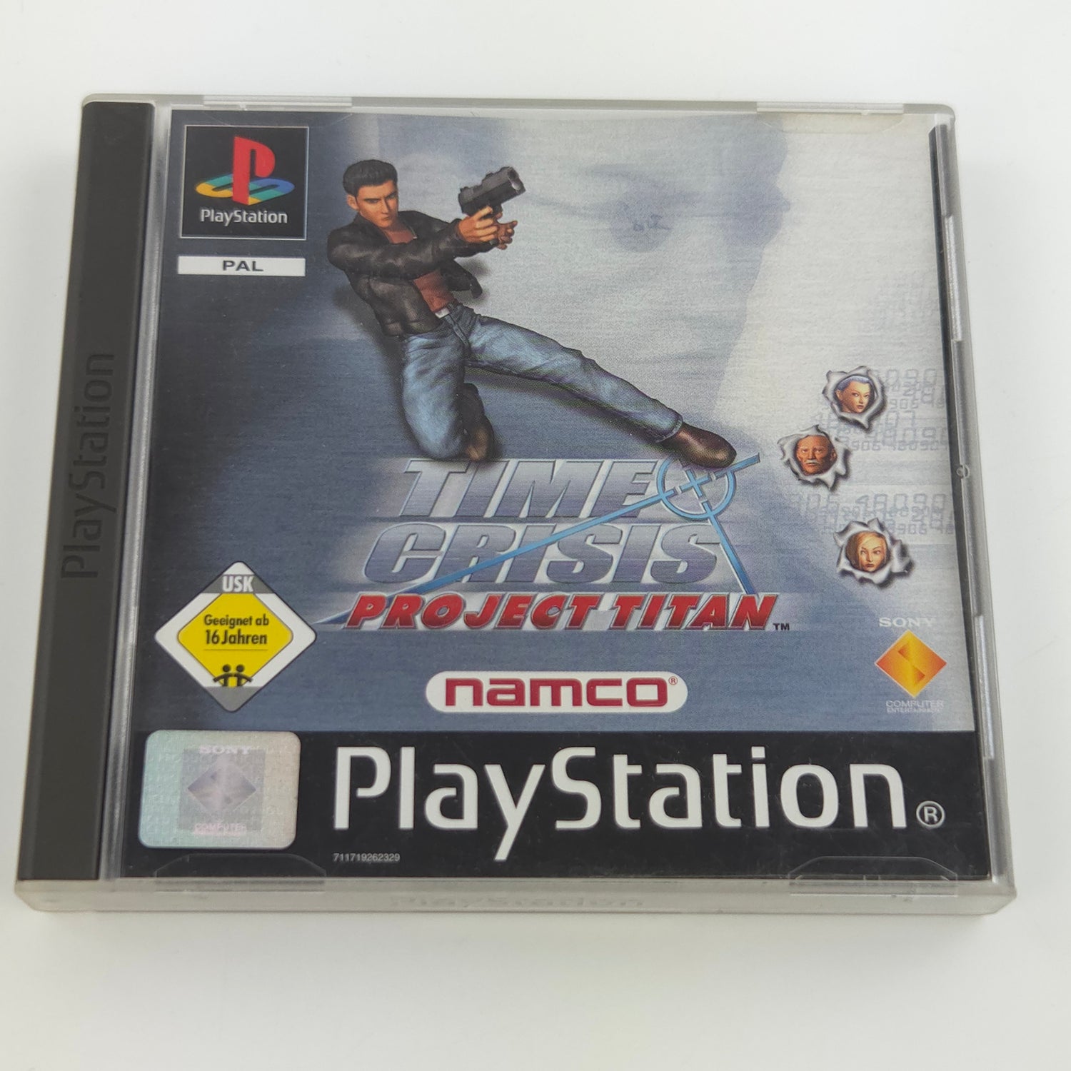 Sony Playstation 1 Spiel : Time Crisis Project Titan - CD Anleitung OVP PAL PS1