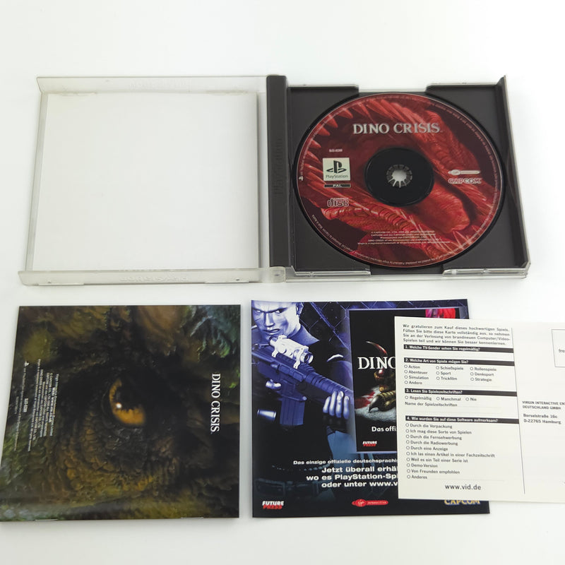 Sony Playstation 1 Spiel : Dino Crisis - PS1 PSX PAL Game / CD Disk OVP Anleit