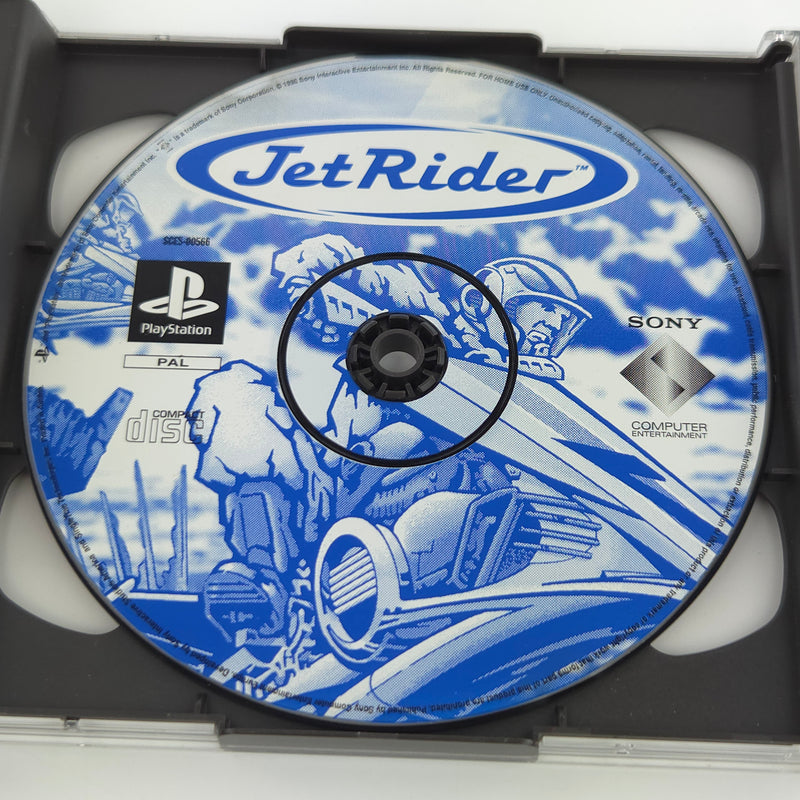 Sony Playstation 1 Spiel : Jet Rider - PS1 PSone PAL Game / CD Disk Anleit OVP