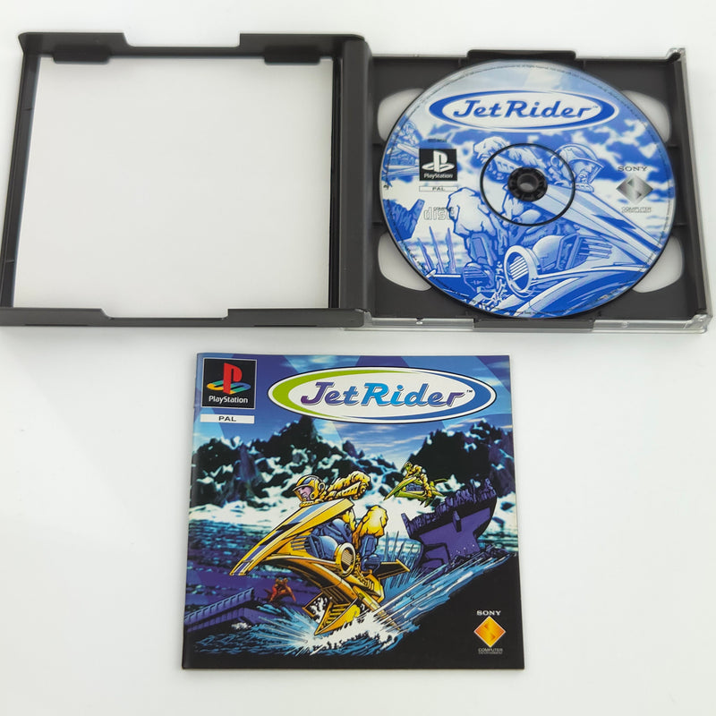Sony Playstation 1 Spiel : Jet Rider - PS1 PSone PAL Game / CD Disk Anleit OVP
