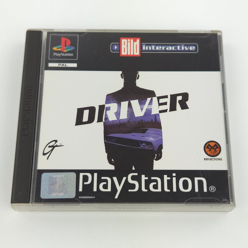 Sony Playstation 1 Spiel : Driver - PS1 PSone PAL Game / CD Disk Anleit OVP
