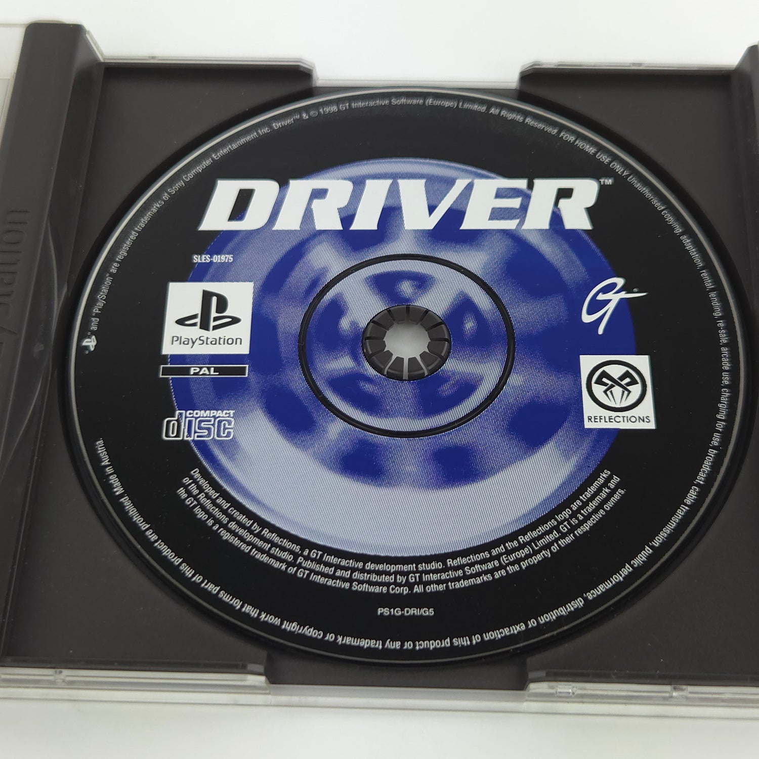 Sony Playstation 1 Spiel : Driver - PS1 PSone PAL Game / CD Disk Anleit OVP