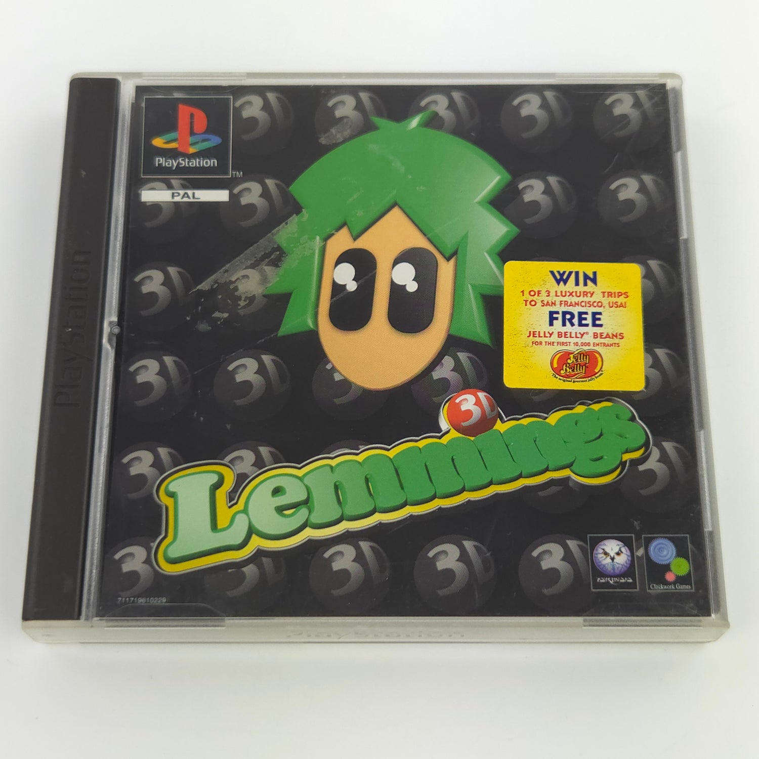 Sony Playstation 1 Spiel : 3D Lemmings - PS1 PSone PAL Game / CD Disk Anleit OVP