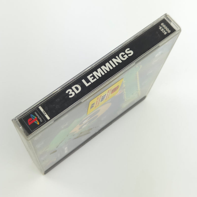 Sony Playstation 1 Spiel : 3D Lemmings - PS1 PSone PAL Game / CD Disk Anleit OVP
