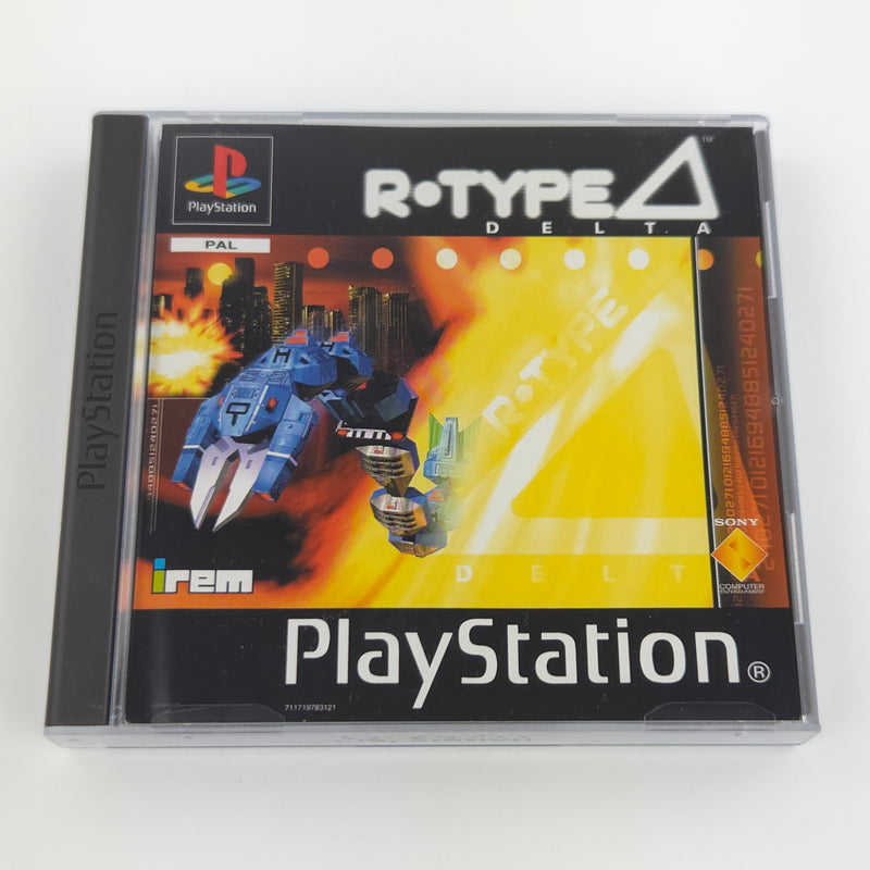 Sony Playstation 1 Spiel : R Type Delta - PS1 PSone PAL Game / CD Disk Anl OVP
