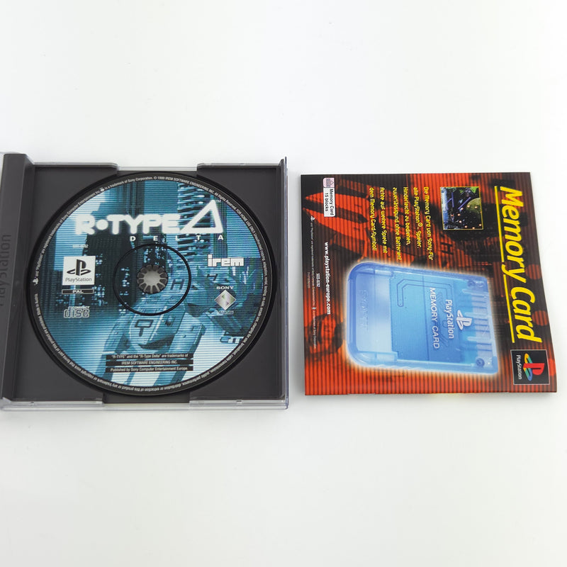 Sony Playstation 1 Spiel : R Type Delta - PS1 PSone PAL Game / CD Disk Anl OVP
