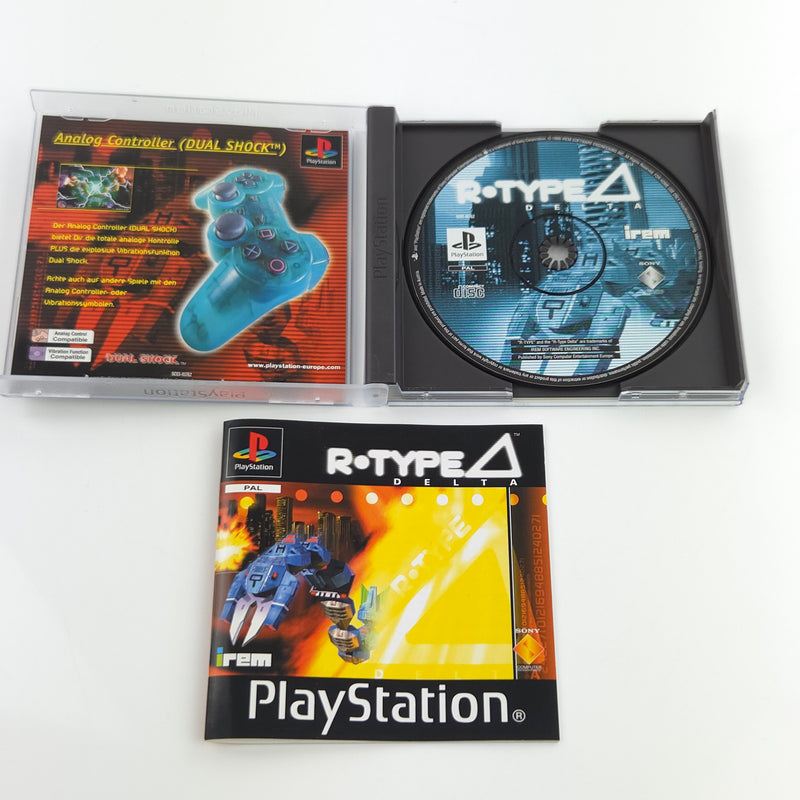 Sony Playstation 1 Spiel : R Type Delta - PS1 PSone PAL Game / CD Disk Anl OVP