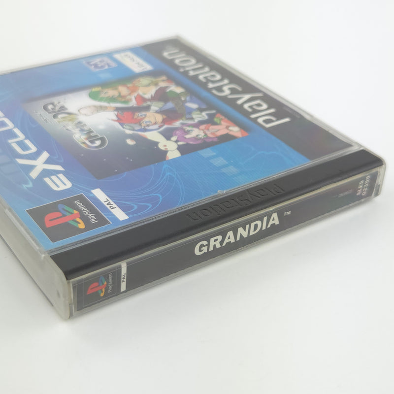 Sony Playstation 1 Spiel : Grandia - PS1 PSone PAL Game / CD Disk Anleit OVP