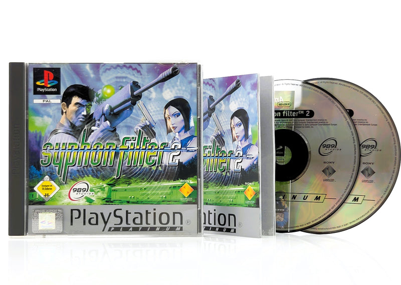 Sony Playstation 1 Spiel : Syphon Filter 2 - PS1 PSone PAL / CD Platinum OVP