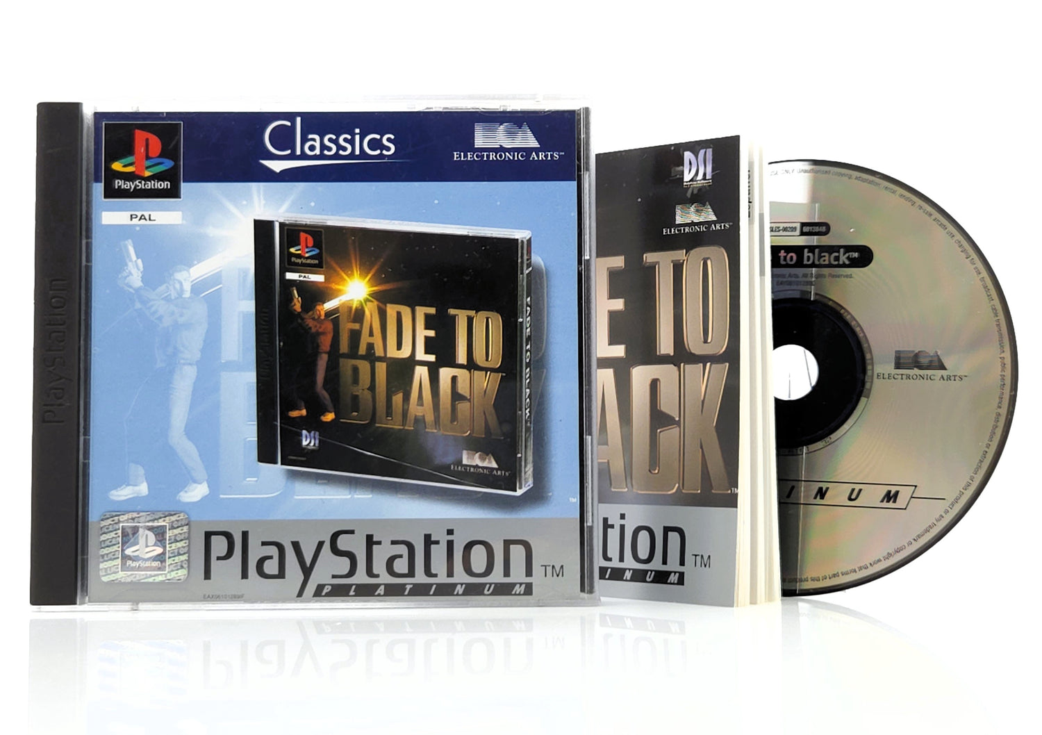 Sony Playstation 1 Spiel : Fade to Black - PS1 PSone PAL / CD Platinum OVP