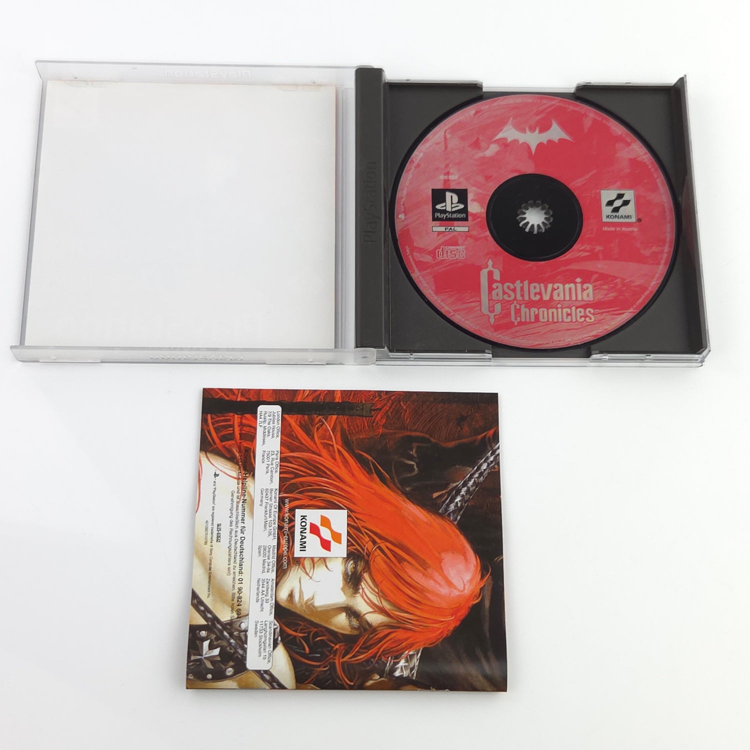 Sony Playstation 1 Spiel : Castlevania Chronicles - PS1 PSone PAL / CD Disk OVP