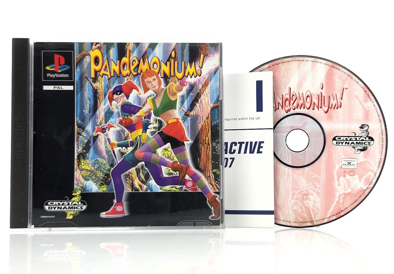 Sony Playstation 1 Spiel : Pandemonium! - PS1 PSone PAL / CD Disk OVP