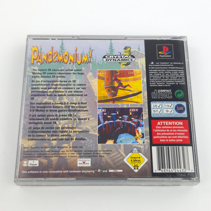Sony Playstation 1 Spiel : Pandemonium! - PS1 PSone PAL / CD Disk OVP