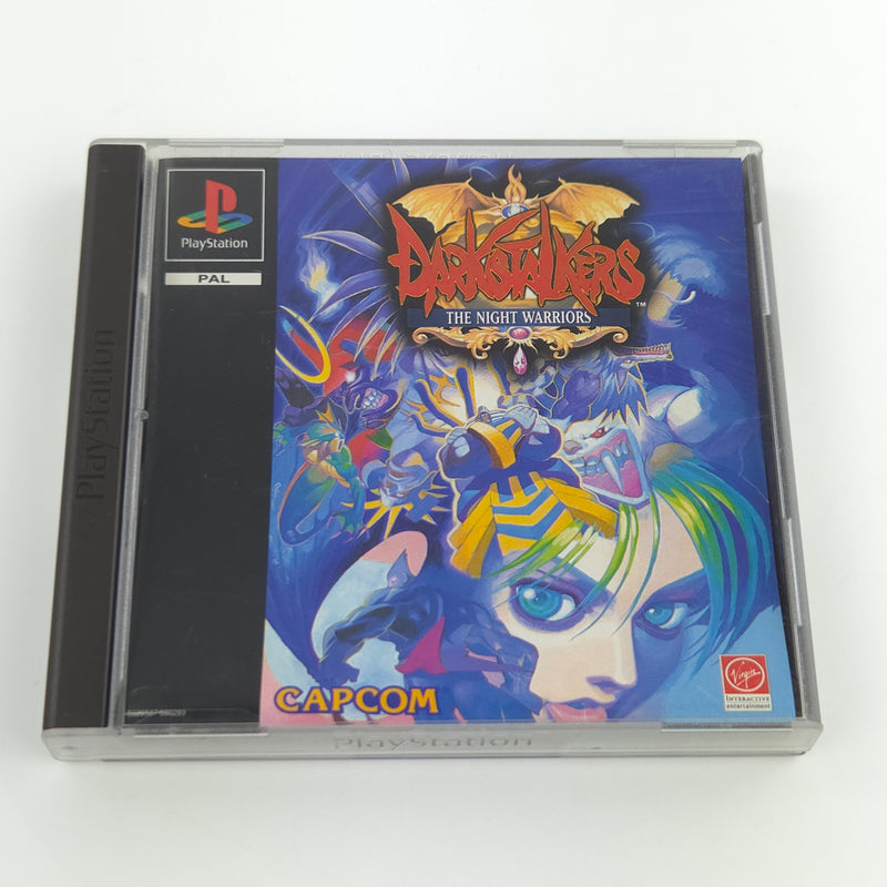 Sony Playstation 1 Spiel : Darkstalkers The Night Warriors - PS1 PSone OVP PAL