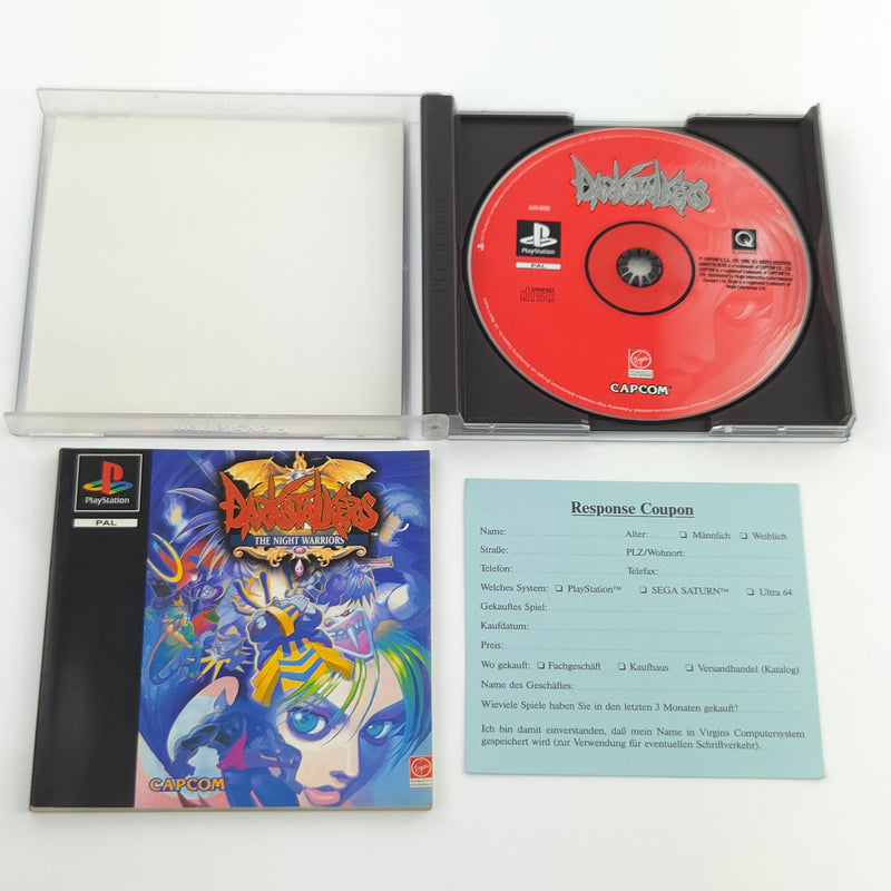 Sony Playstation 1 Spiel : Darkstalkers The Night Warriors - PS1 PSone OVP PAL