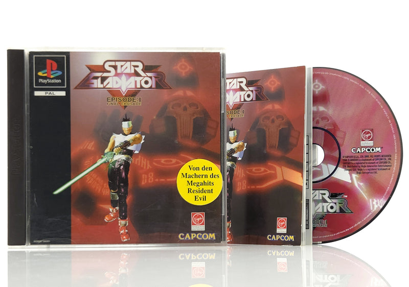 Sony Playstation 1 Spiel : Star Gladiator Episode I Final Crusade - PS1 OVP PAL